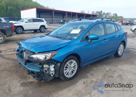 2017 Subaru Impreza 2.0I Premium from USA, damaged, VIN 4S3GTAB60H3726321